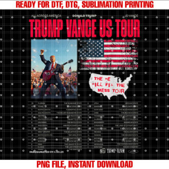 Trump Vance Wins US Tour Inauguration Day Election President T-shirt