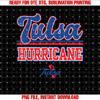 Tulsa Golden Hurricane Official NCAA Merch NCAFTUL02 T-shirt