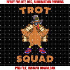 Turkey Trot Squad Funny Thanksgiving Day 5k Run Pilgrim Gift T-shirt