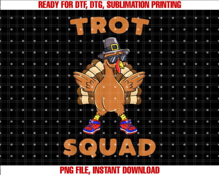 Turkey Trot Squad Funny Thanksgiving Day 5k Run Pilgrim Gift T-shirt