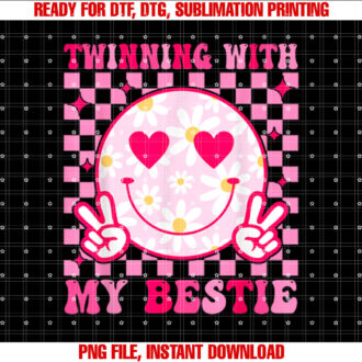 Twinning With My Bestie Best Friend BFF Twins Day T-shirt