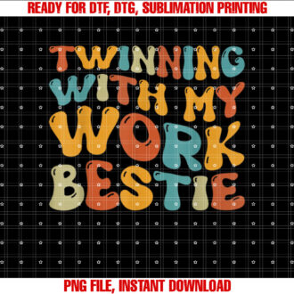 Twinning With My Work Bestie Spirit Week Best Friend Twin T-shirt