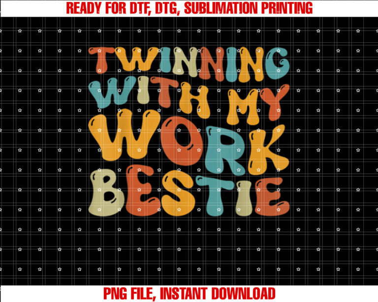 Twinning With My Work Bestie Spirit Week Best Friend Twin T-shirt