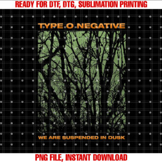 Type Negative Tree We are Suspend In Dark T-shirt