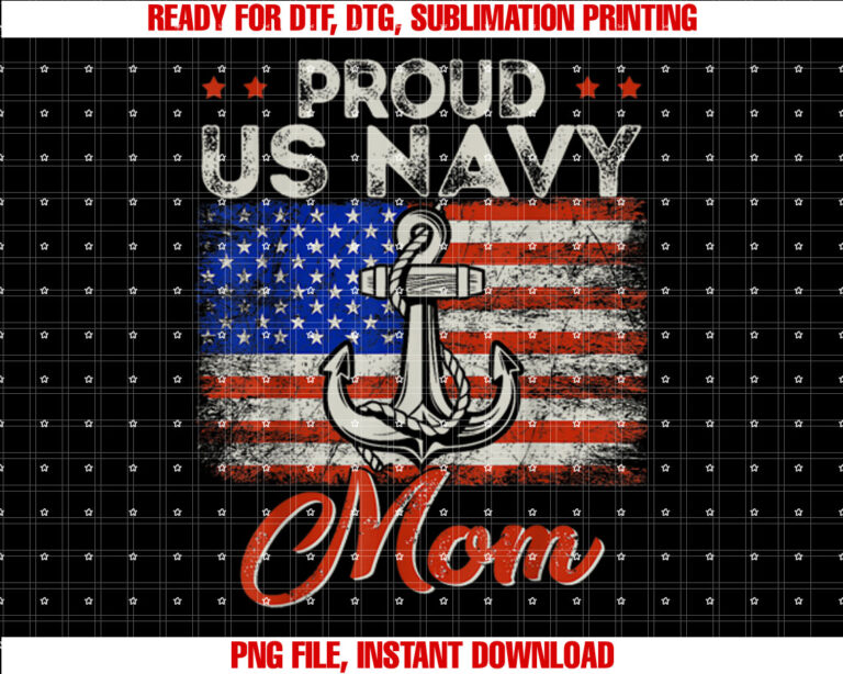 US Na vy Proud Mother Proud US Na vy For Mom Veteran Day T-shirt