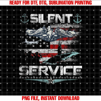 US Submarines Silent Service Flag Patriotic Veterans Day T-shirt