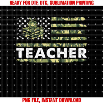 USA Camouflage American Flag Teacher Patriotic 4th Of July T-shirt
