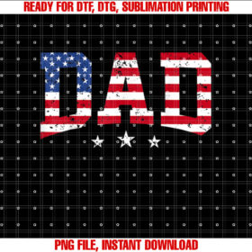 Usa Patriotic Dad Fathers Day American Flag 4th of July Dad T-shirt