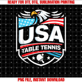 Usa Table Tennis T-shirt