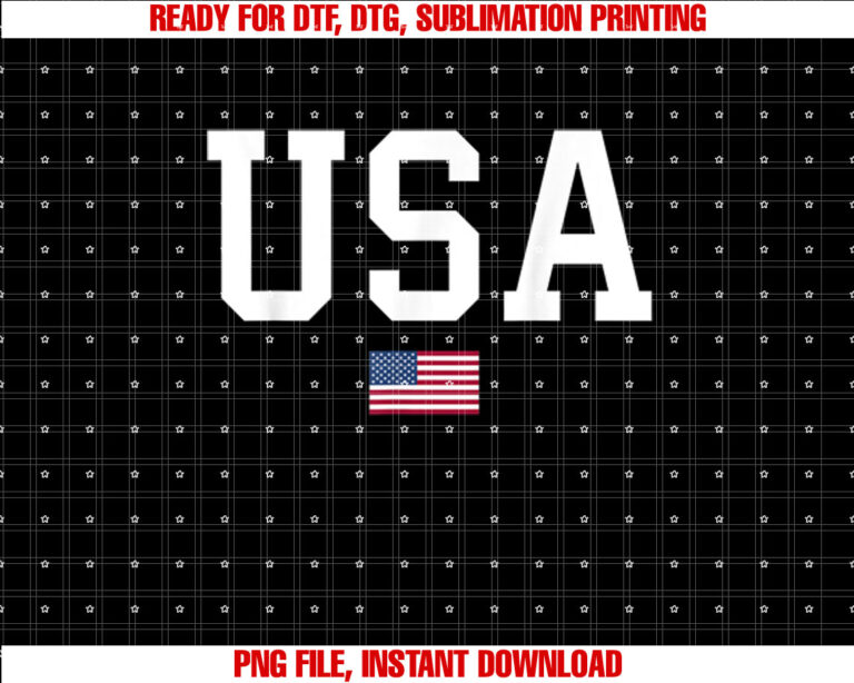 USA Women Men Kids American Flag Patriotic 4th of July T-shirt