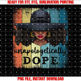 Unapologetically Dope History African American Ladies T-shirt