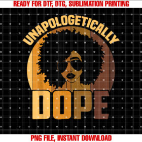 Unapologetically Dope History Month African American T-shirt