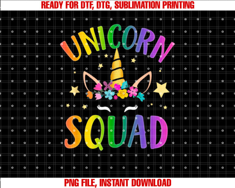 Unicorn Squad Costume Cute Unicorn Lover Gifts Girls Women T-shirt