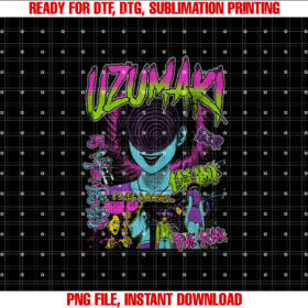 Uzumaki Junji Ito Spiral Girl Horror Manga T-shirt