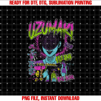 Uzumaki Junji Ito Spiral Girl Horror Manga T-shirt