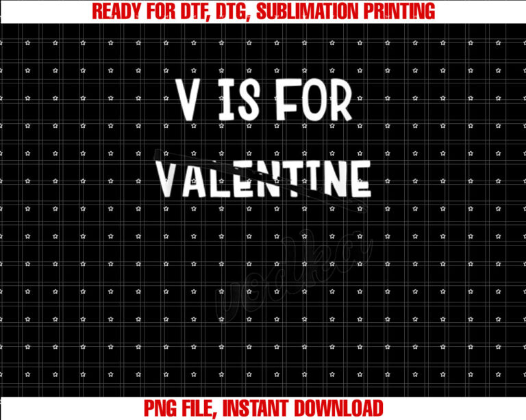 V Is For Vodka Anti Valentines Day T-shirt