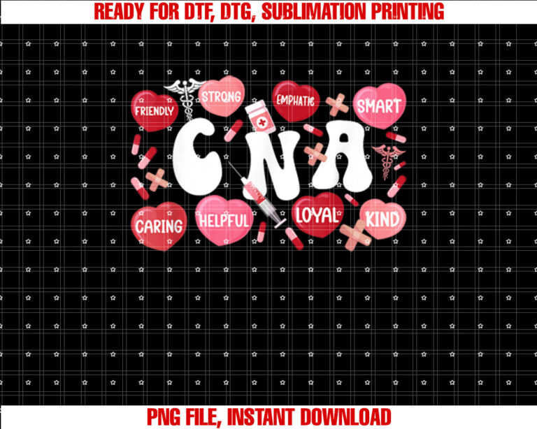 Valentine CNA Valentines Day Certified Nursing Assistant T-shirt