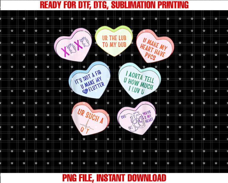 Valentine Cardiology Cardiologist Cardiac Nurse T-shirt