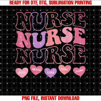 Valentine ER ICU NICU RN Nurses Women Retro Nursing Medical T-shirt
