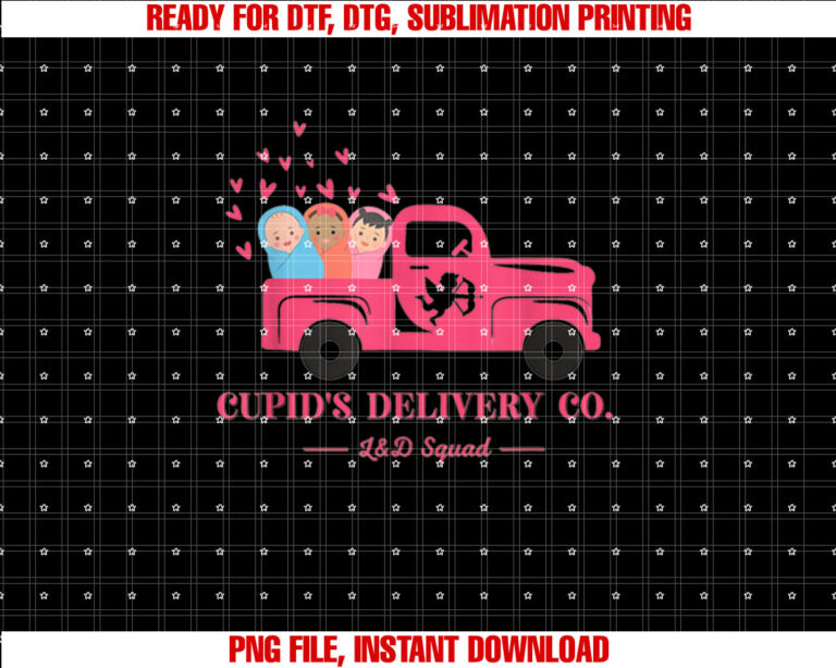Valentine Labor and Delivery Nurse Squad Cupids Delivery Co T-shirt