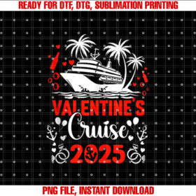Valentine Trip Cruise Couples Adventure Trip 2025 T-shirt