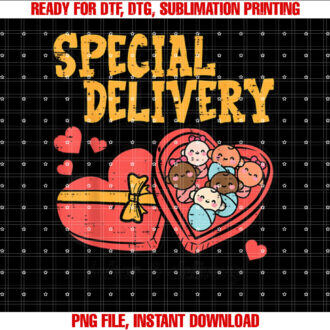 Valentines Day Baby Special Labor Delivery Nurse Women Men T-shirt