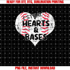 Valentines Day Baseball Heart T-shirt