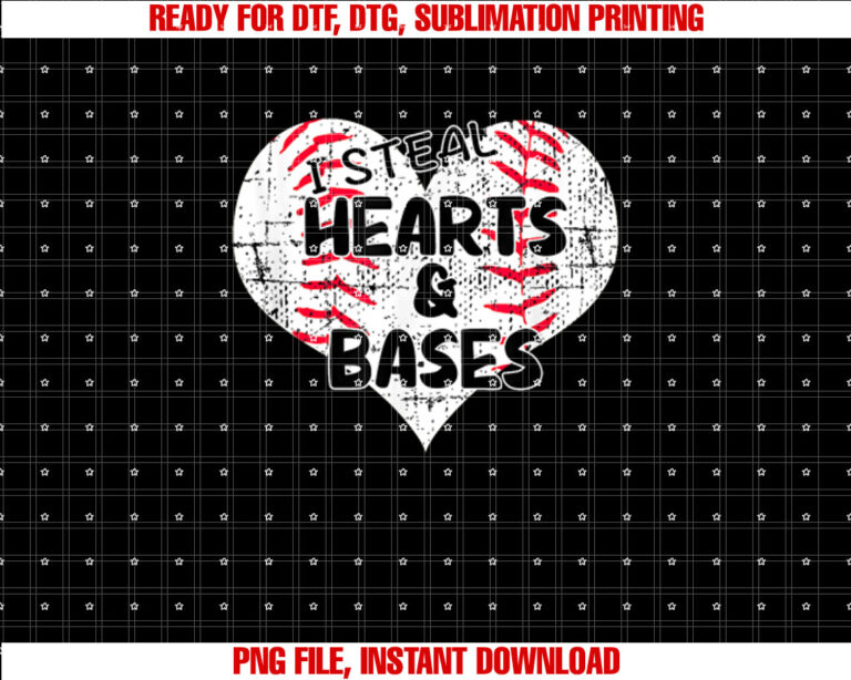 Valentines Day Baseball Heart T-shirt