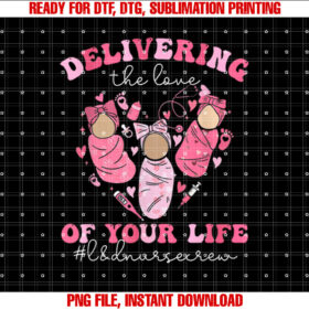 Valentines Day Delivering the Love of Your Life Ld Nurse T-shirt