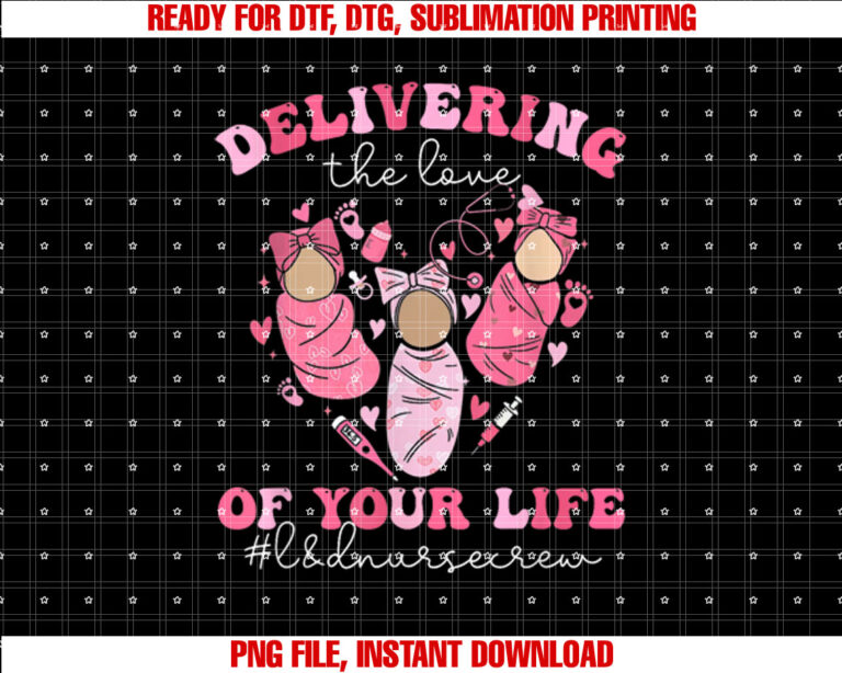Valentines Day Delivering The Love Of Your Life LD Nurse T-shirt