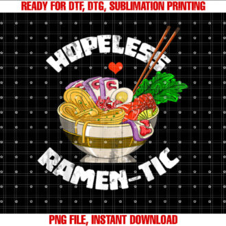 Valentines Day Gift Funny Japanese Noodle Kawaii Anime Ramen T-shirt