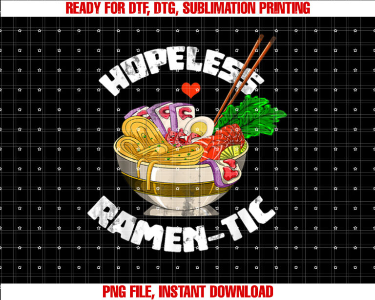 Valentines Day Gift Funny Japanese Noodle Kawaii Anime Ramen T-shirt