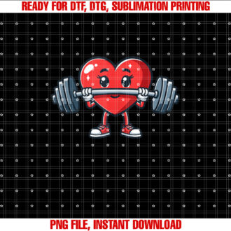 Valentines Day Heart Workout Funny Fitness T-shirt