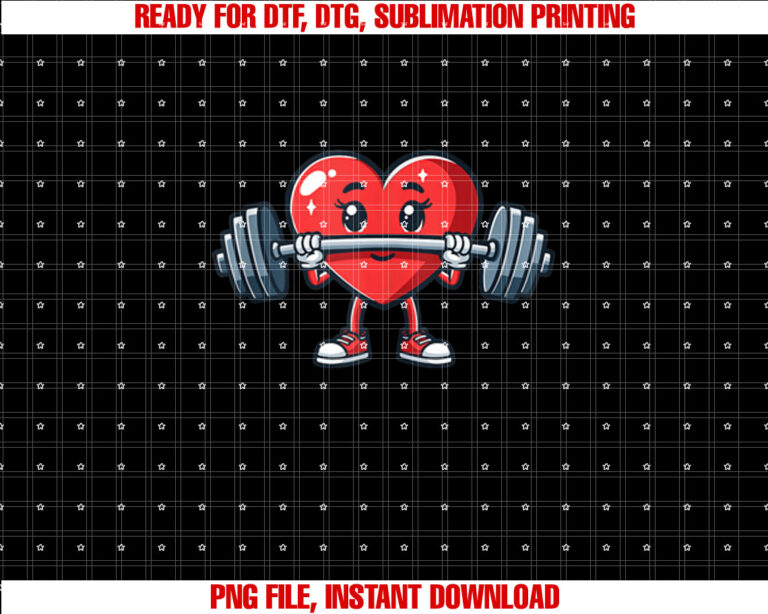 Valentines Day Heart Workout Funny Fitness T-shirt