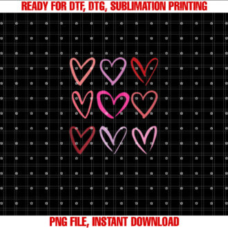 Valentines Day Hearts Hearts T-shirt