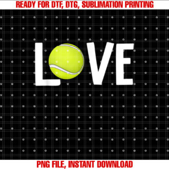 Valentines Day LOVE Tennis T-shirt