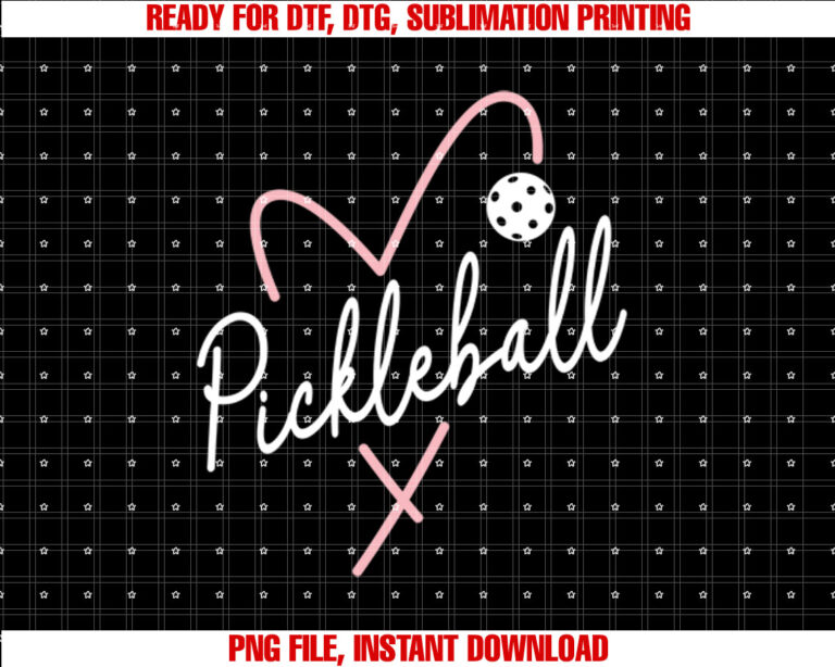 Valentines Day Pickleball Heart Funny Heart Shape Women T-shirt