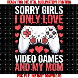 Valentines Day s Video Games Heart Valentines Day Kids T-shirt
