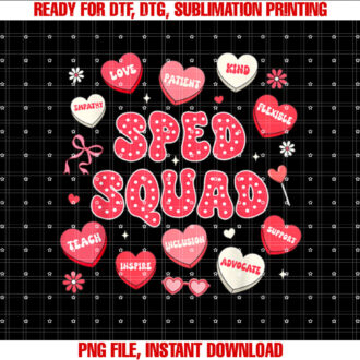Valentines Team SPED Teacher SPED Squad Special Education T-shirt