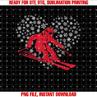 Valentines day for skiiers ski themed valentines tee T-shirt
