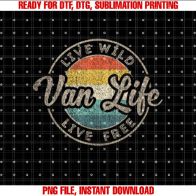 Van Life Clothing Retro Vintage Van Dwellers Vanlife Nomads T-shirt