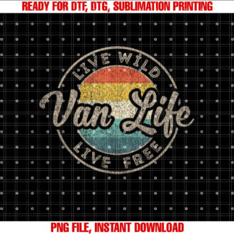 Van Life Clothing Retro Vintage Van Dwellers Vanlife Nomads T-shirt