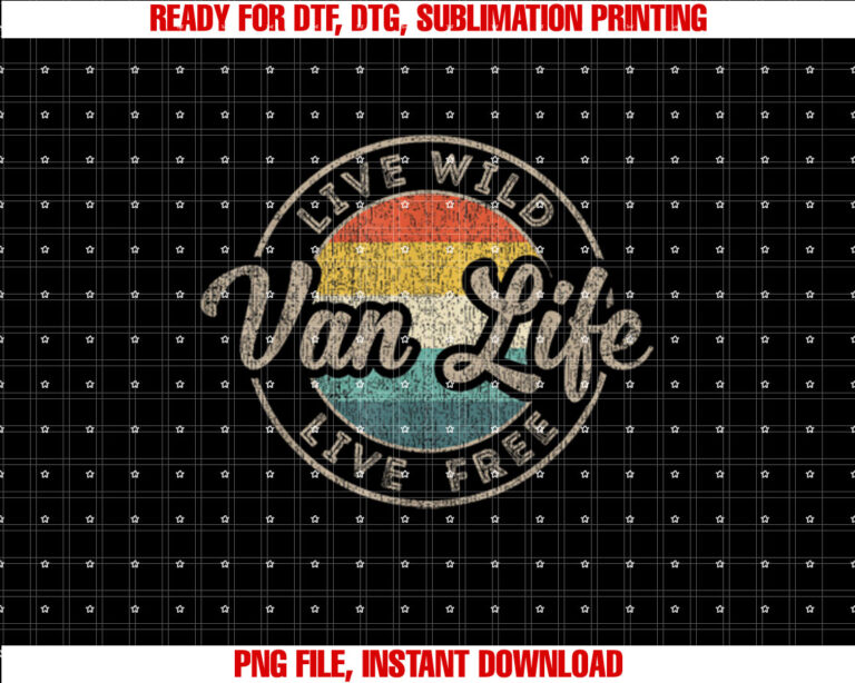 Van Life Clothing Retro Vintage Van Dwellers Vanlife Nomads T-shirt