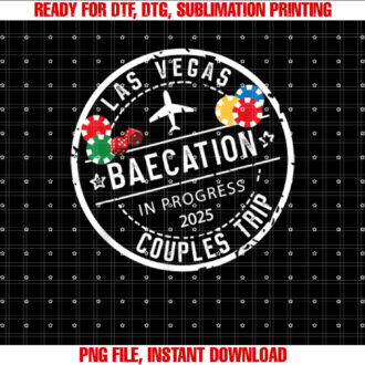 Vegas Baecation 2025 couples Trip in Progress to Las vegas T-shirt