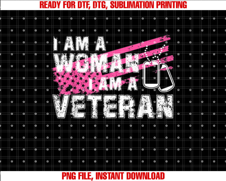 Veteran Female Pink USA Flag Veterans Day Memorial Military T-shirt