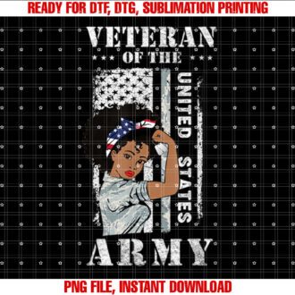 Veteran Of The US Army Proud Women Army Veteran T-shirt