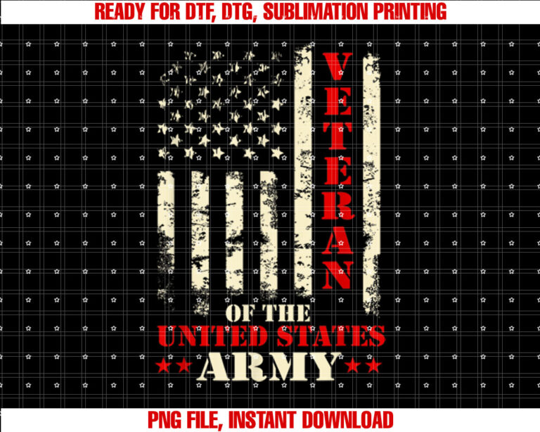 Veteran Of The United States Army Patriotic Veterans Day T-shirt