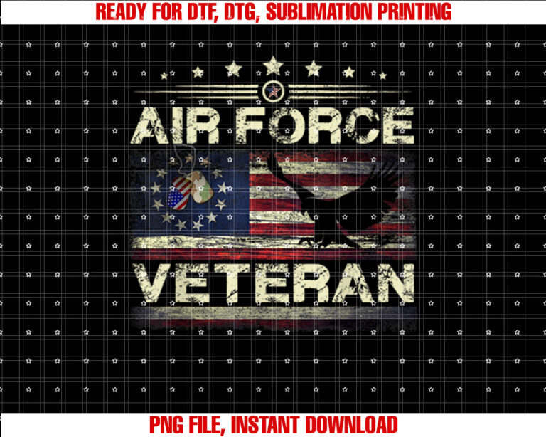 Veteran US Air Force American Betsy Ross Flag T-shirt