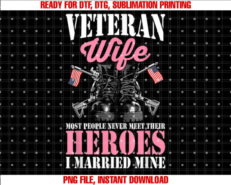 Veteran Wife Married Mine Proud Military Veteran Husband T-shirt