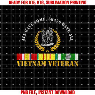 Vietnam Veteran All Gave Some 58479 Gave All Memorial Day T-shirt